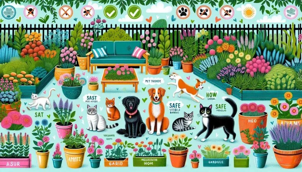 Pet-Friendly Gardening – How to create an outdoor space that’s safe for pets